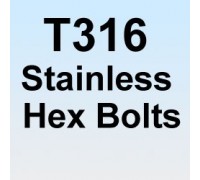 Type 316 Stainless Hex Head Bolts